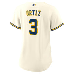 MLB Joey Ortiz Milwaukee Brewers Nike Women's Home Replica Jersey
