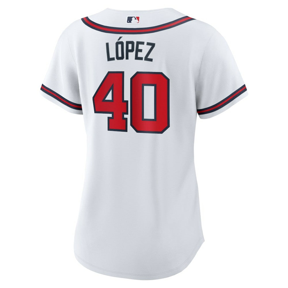 MLB Reynaldo Lopez Atlanta Braves Nike Women's Home Replica Jersey