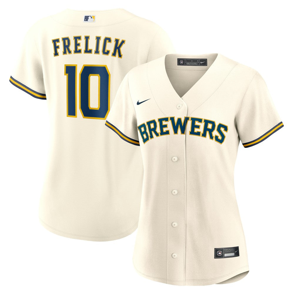 MLB Sal Frelick Milwaukee Brewers Nike Women's Home Replica Jersey
