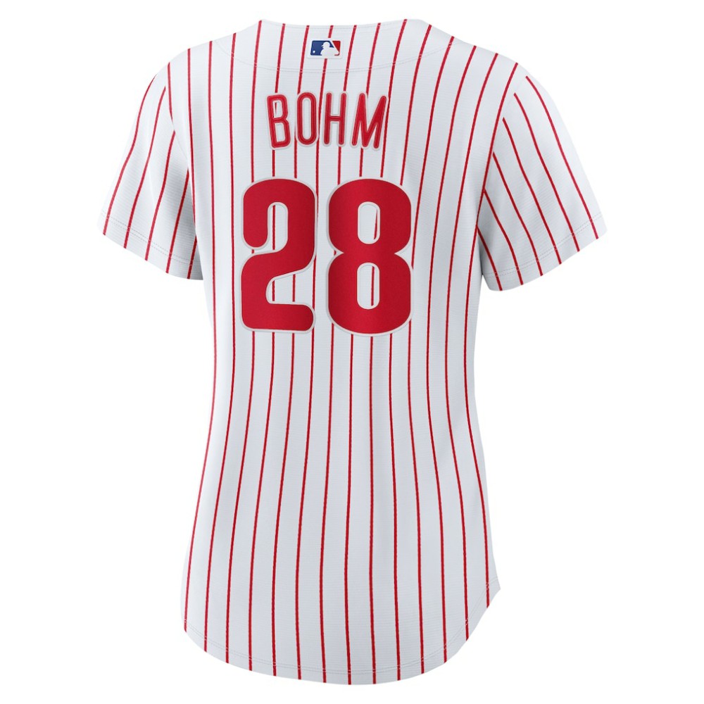 MLB Alec Bohm Philadelphia Phillies Nike Women's Home Replica Jersey