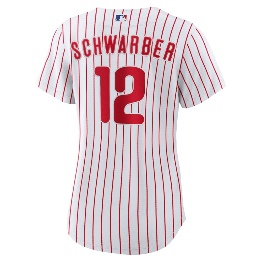 MLB Kyle Schwarber Philadelphia Phillies Nike Women's Home Replica Jersey