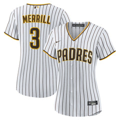 MLB Jackson Merrill San Diego Padres Nike Women's Home Replica Jersey
