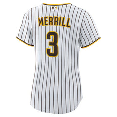 MLB Jackson Merrill San Diego Padres Nike Women's Home Replica Jersey