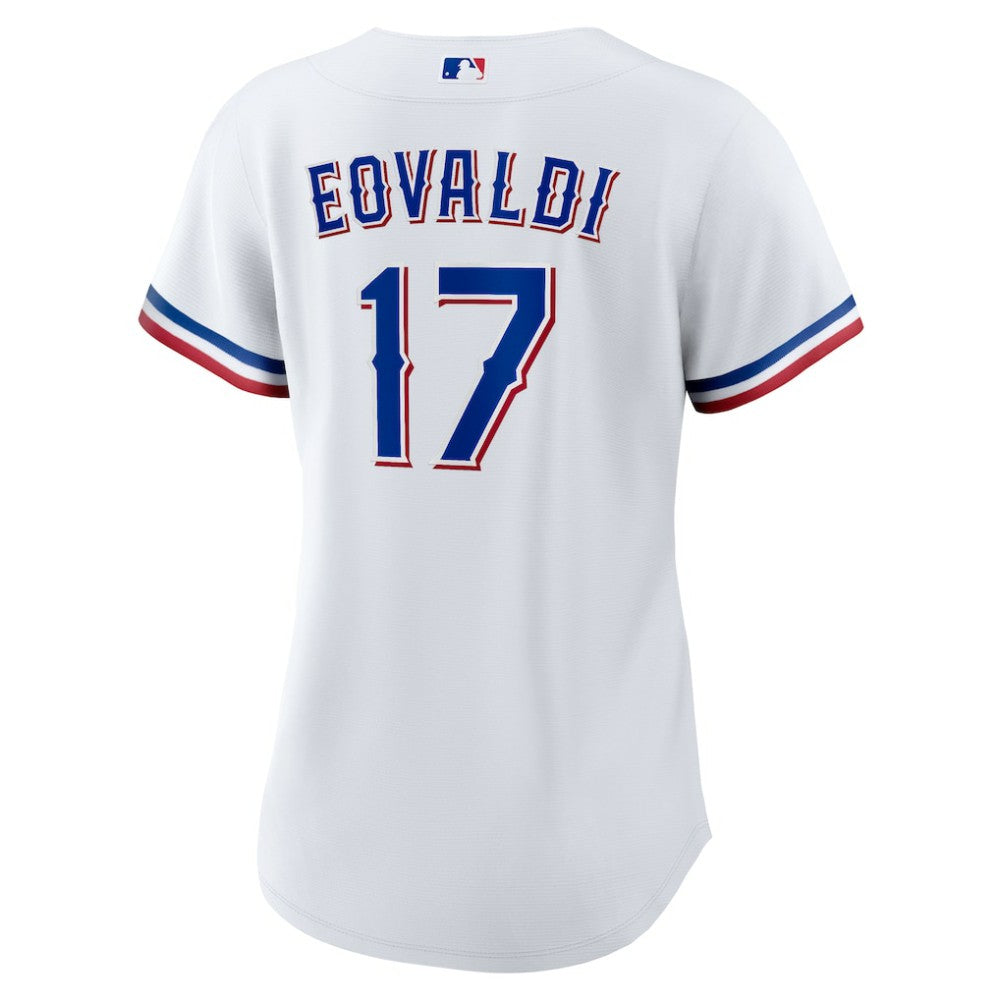 MLB Nathan Eovaldi Texas Rangers Nike Women's Home Replica Jersey