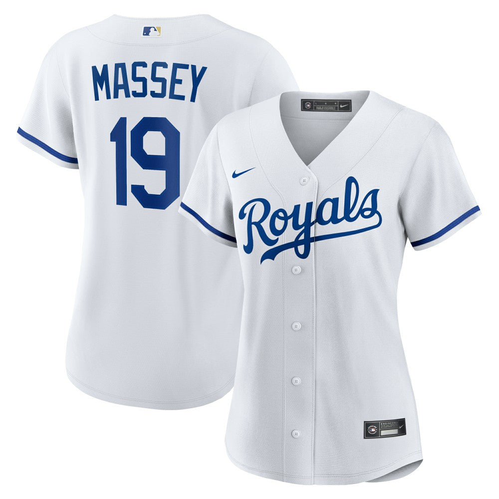MLB Michael Massey Kansas City Royals Nike Women's Home Replica Jersey