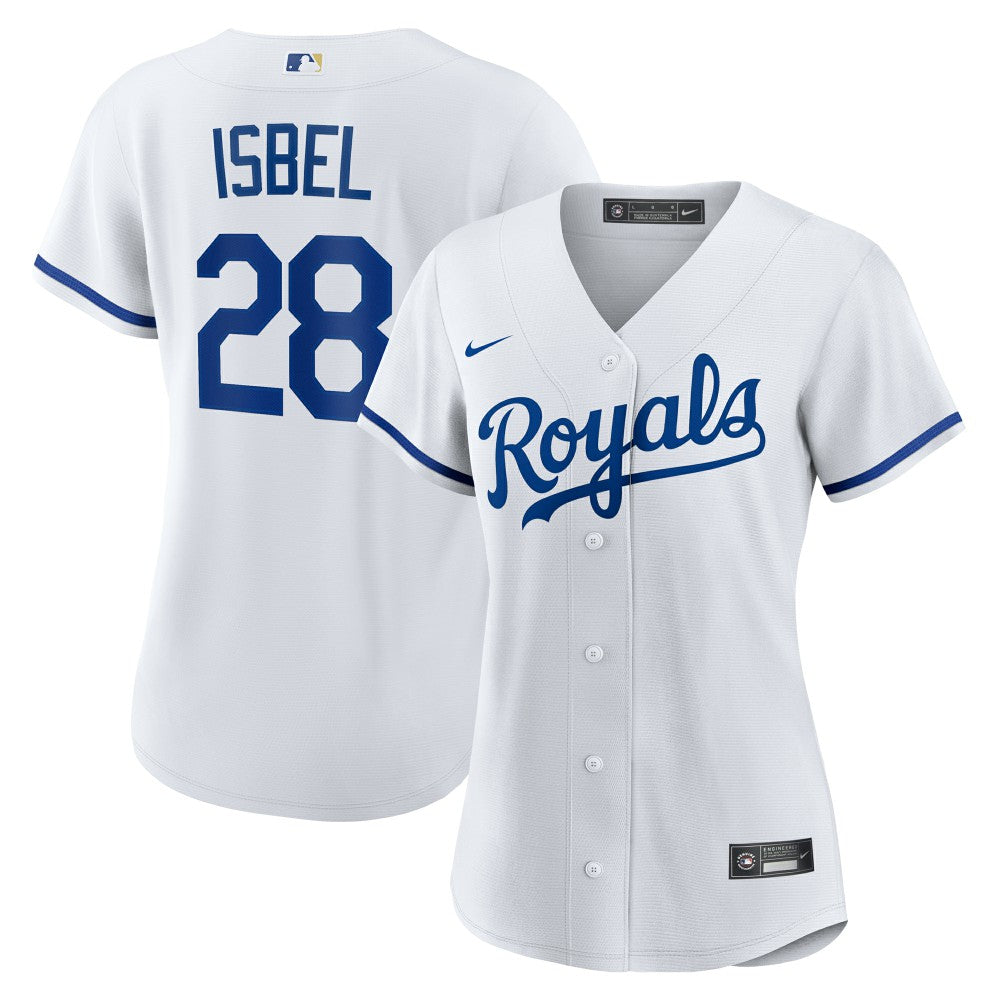 MLB Kyle Isbel Kansas City Royals Nike Women's Home Replica Jersey