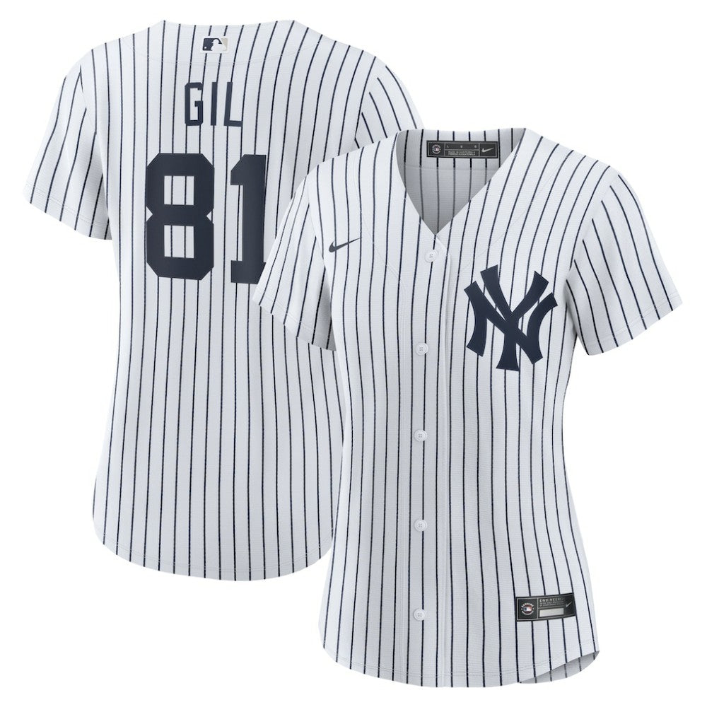 MLB Luis Gil New York Yankees Nike Women's Home Replica Jersey