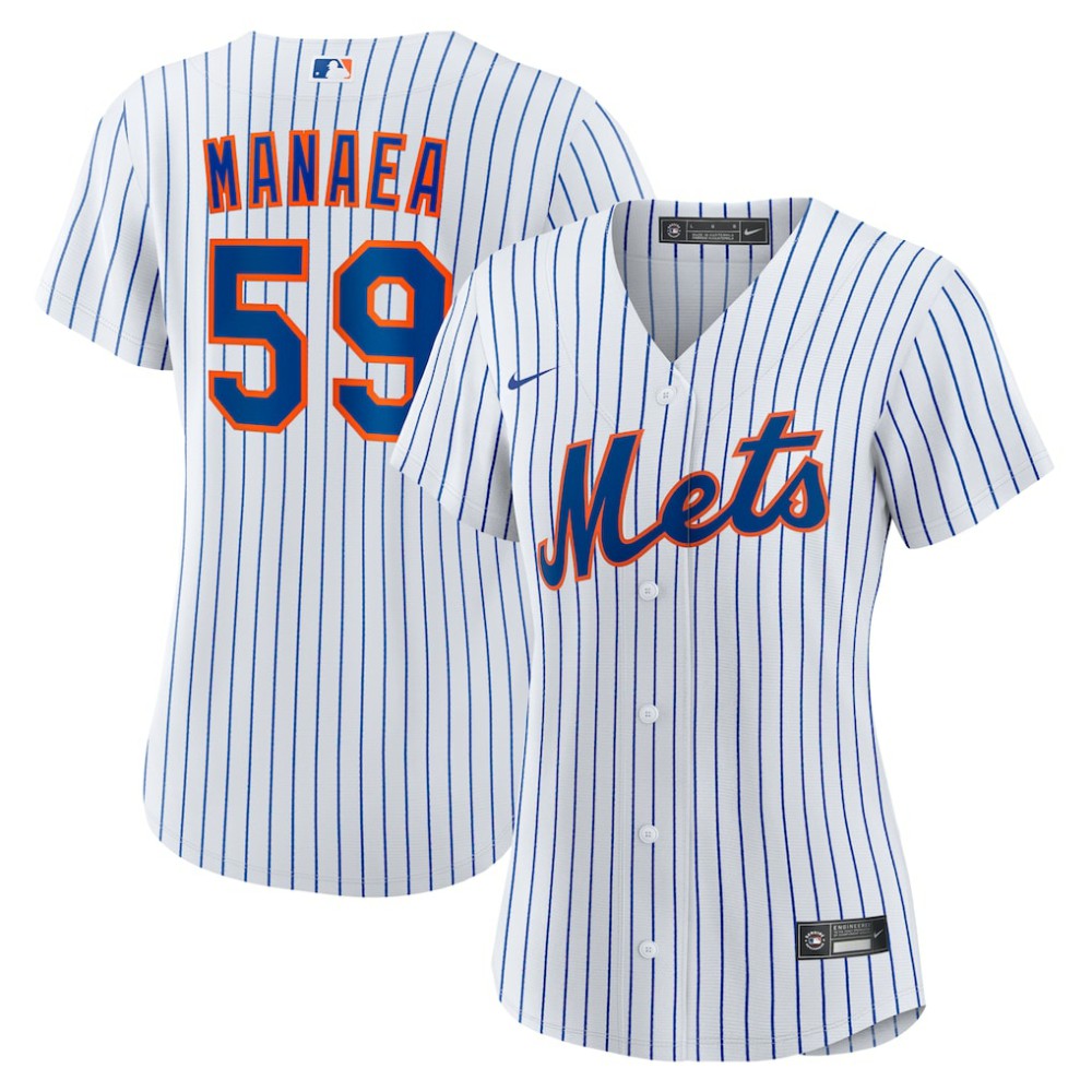 MLB Sean Manaea New York Mets Nike Women's Home Replica Jersey