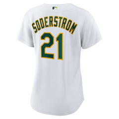 MLB Tyler Soderstrom Athletics Nike Women's Home Replica Jersey