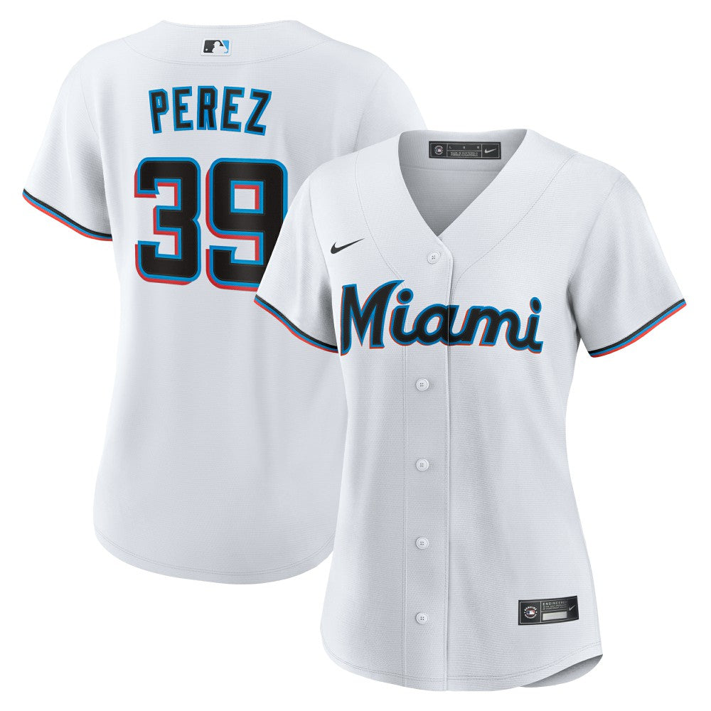 MLB Eury Perez Miami Marlins Nike Women's Home Replica Jersey