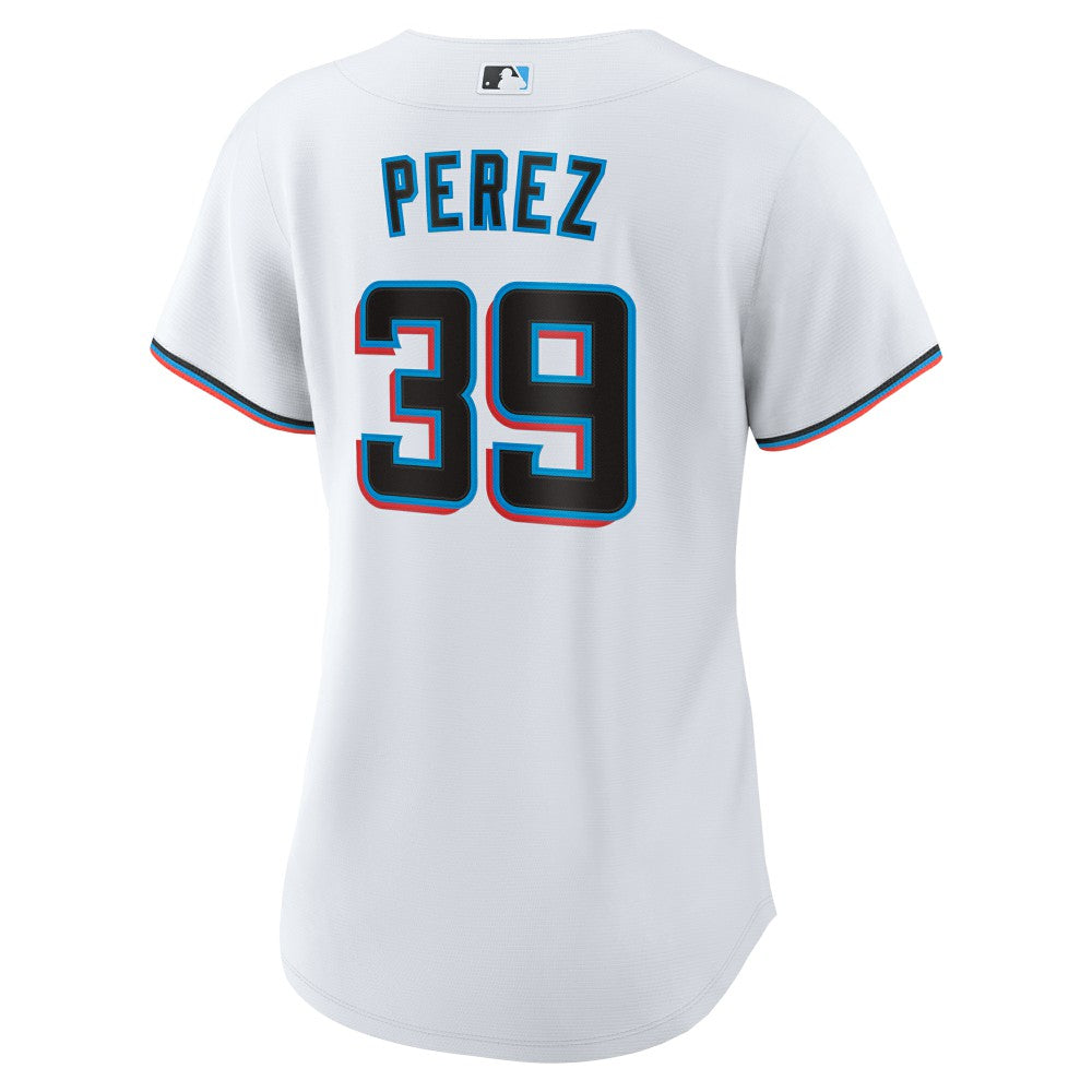 MLB Eury Perez Miami Marlins Nike Women's Home Replica Jersey