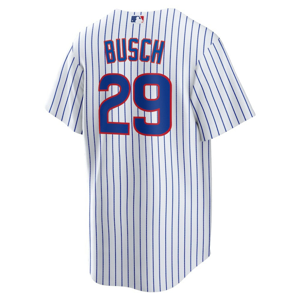 MLB Michael Busch Chicago Cubs Nike Home Replica Jersey