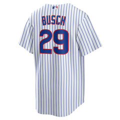 MLB Michael Busch Chicago Cubs Nike Home Replica Jersey
