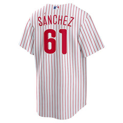 MLB Cristopher Sanchez Philadelphia Phillies Nike Home Replica Jersey