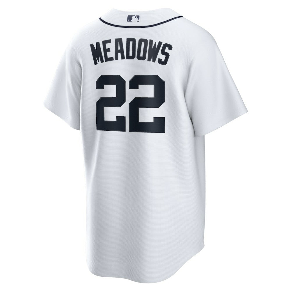 MLB Parker Meadows Detroit Tigers Nike Home Replica Jersey
