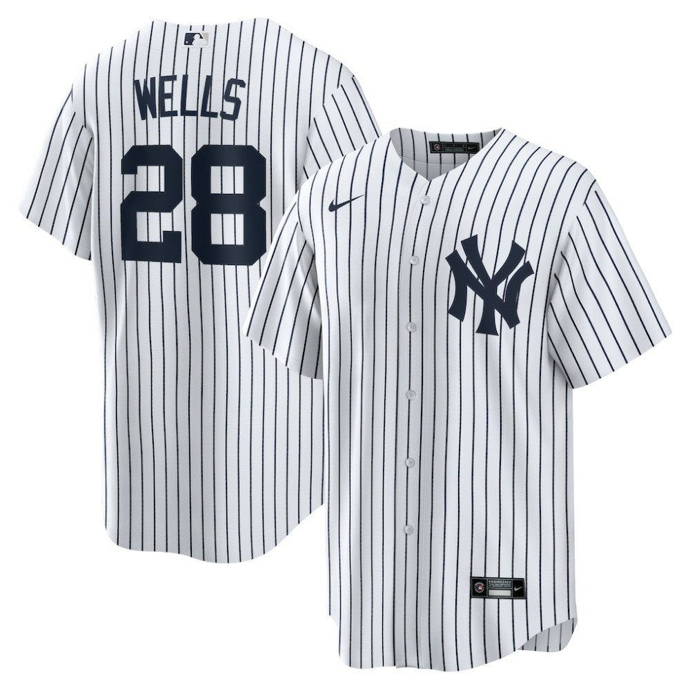 MLB Austin Wells New York Yankees Nike Home Replica Jersey