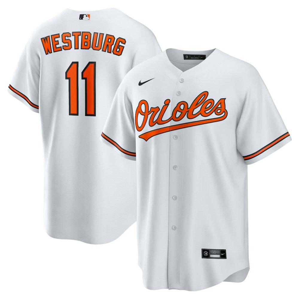 MLB Jordan Westburg Baltimore Orioles Nike Home Replica Jersey