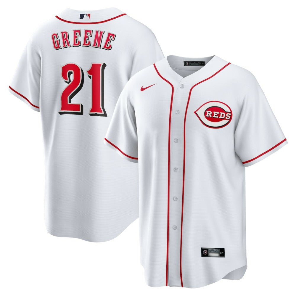 MLB Hunter Greene Cincinnati Reds Nike Home Replica Jersey