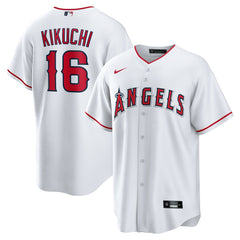 MLB Yusei Kikuchi Los Angeles Angels Nike Home Replica Jersey