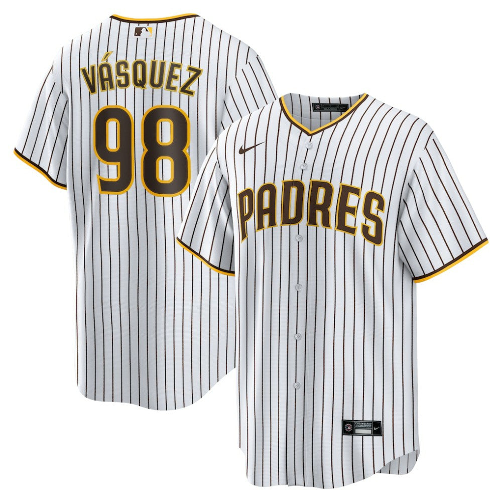 MLB Randy Vasquez San Diego Padres Nike Home Replica Jersey