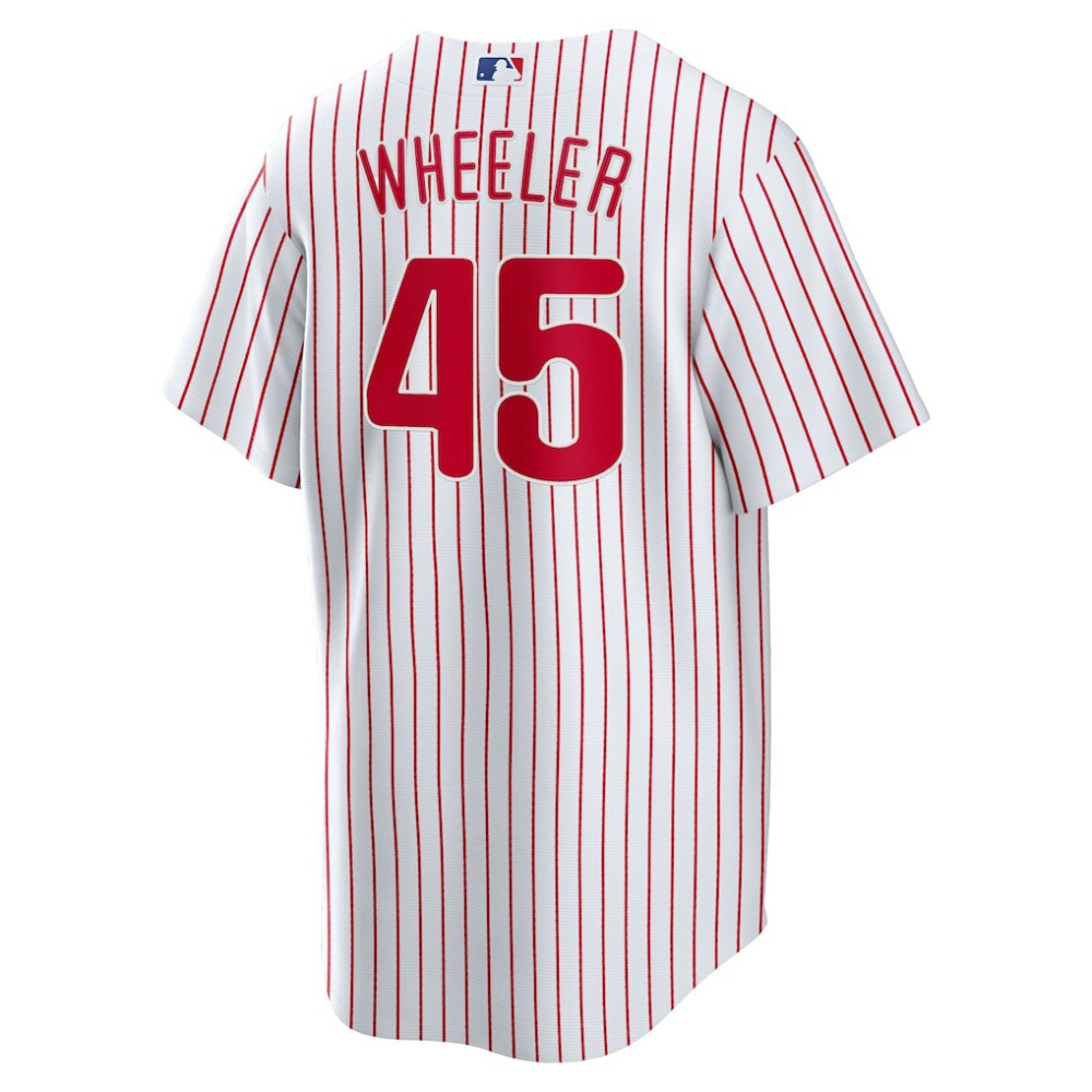 MLB Zack Wheeler Philadelphia Phillies Nike Home Replica Jersey