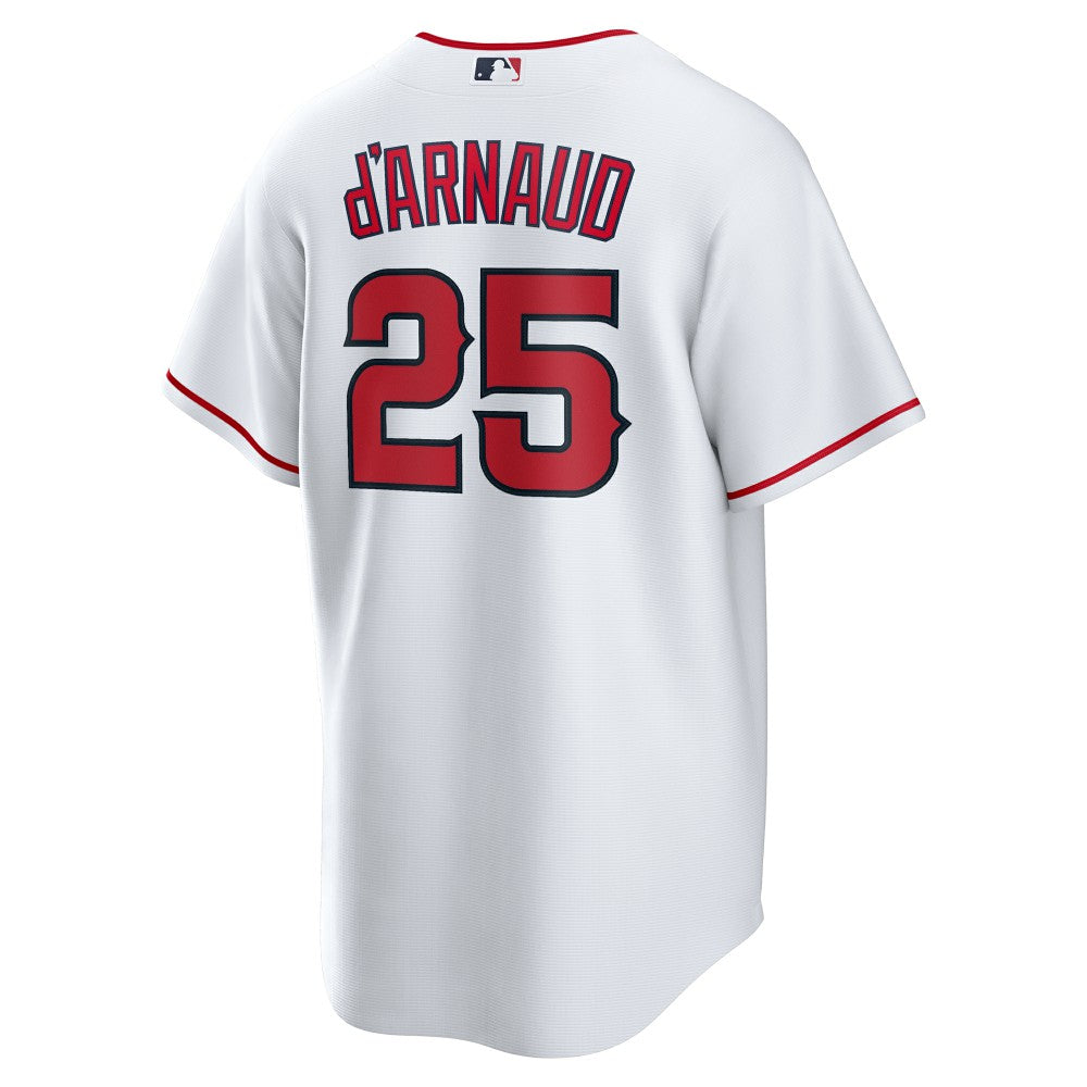 MLB Travis d'Arnaud Los Angeles Angels Nike Home Replica Jersey