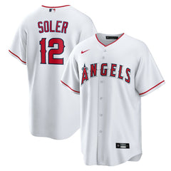 MLB Jorge Soler Los Angeles Angels Nike Home Replica Jersey