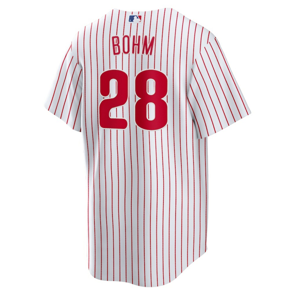 MLB Alec Bohm Philadelphia Phillies Nike Home Replica Jersey