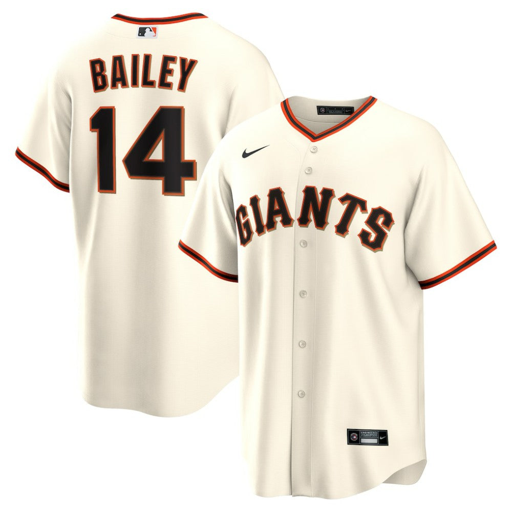 MLB Patrick Bailey San Francisco Giants Nike Home Replica Jersey