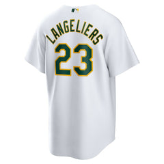 MLB Shea Langeliers Athletics Nike Home Replica Jersey