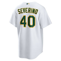 MLB Luis Severino Athletics Nike Home Replica Jersey