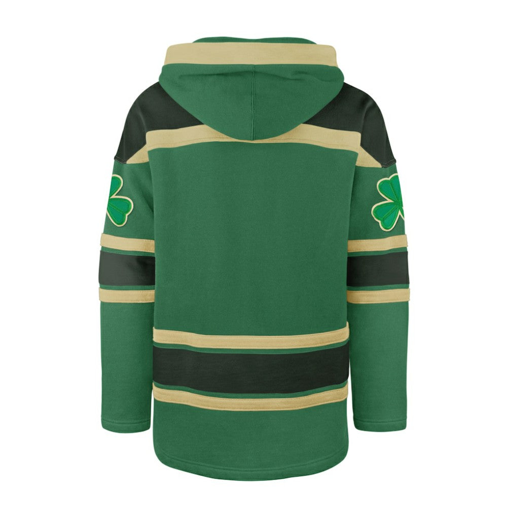 NHL Kelly Green Detroit Red Wings '47 St. Patrick's Day McLucky Superior Lacer Pullover Hoodie