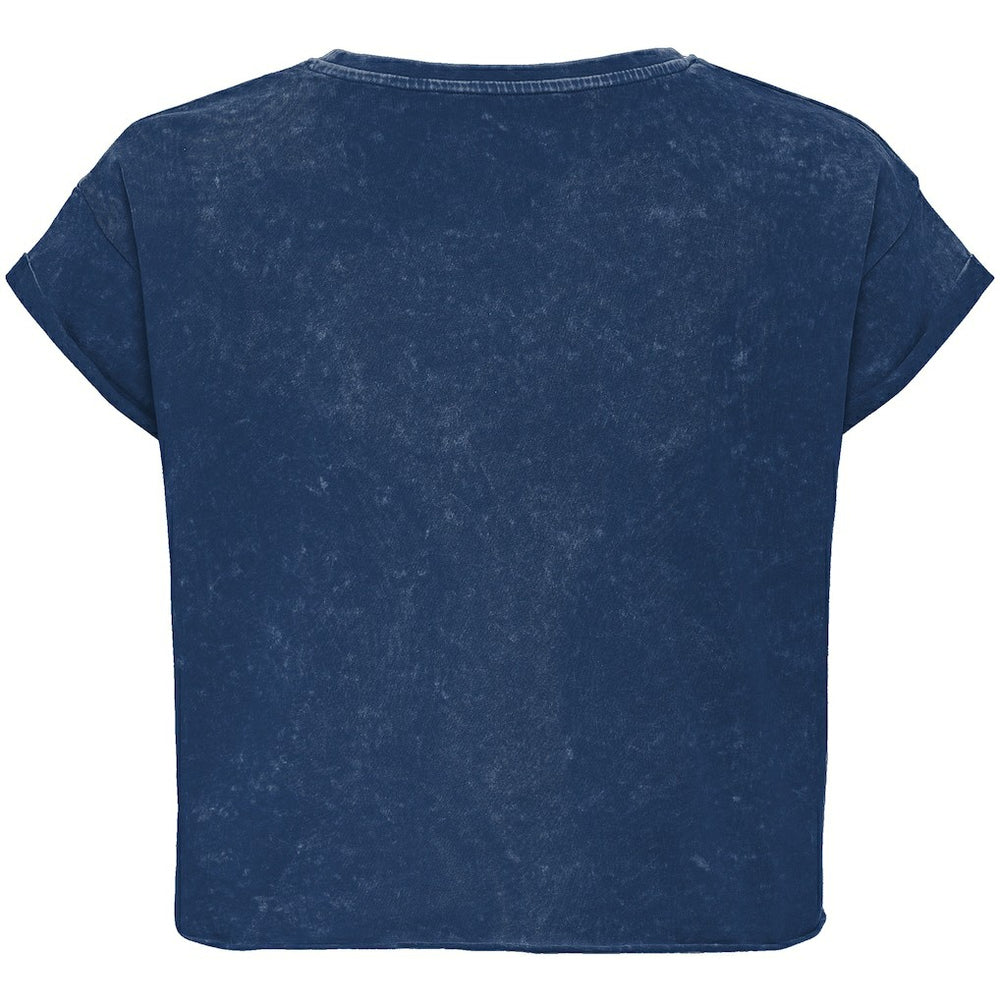 NBA Orlando Magic Sportiqe Unisex Rock & Roll Collection Gwen Premium Mineral Wash Cropped T-Shirt