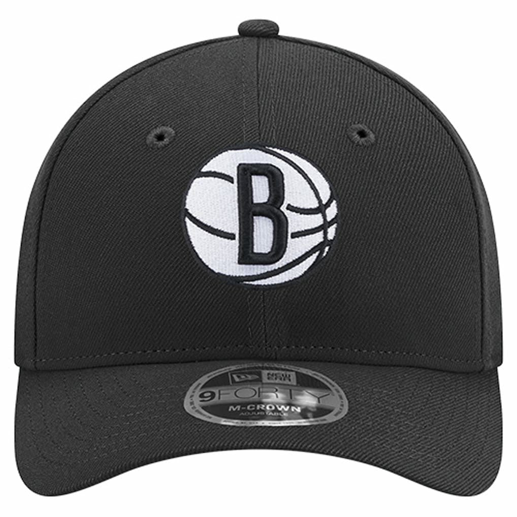 NBA Brooklyn Nets 9FORTY Stock M-Crown Adjustable Hat