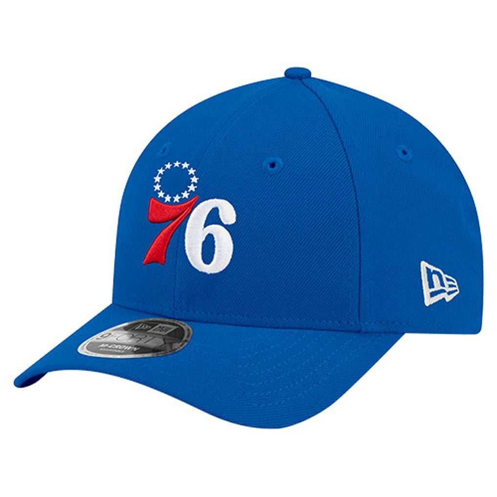 NBA Philadelphia 76ers 9FORTY Stock M-Crown Adjustable Hat