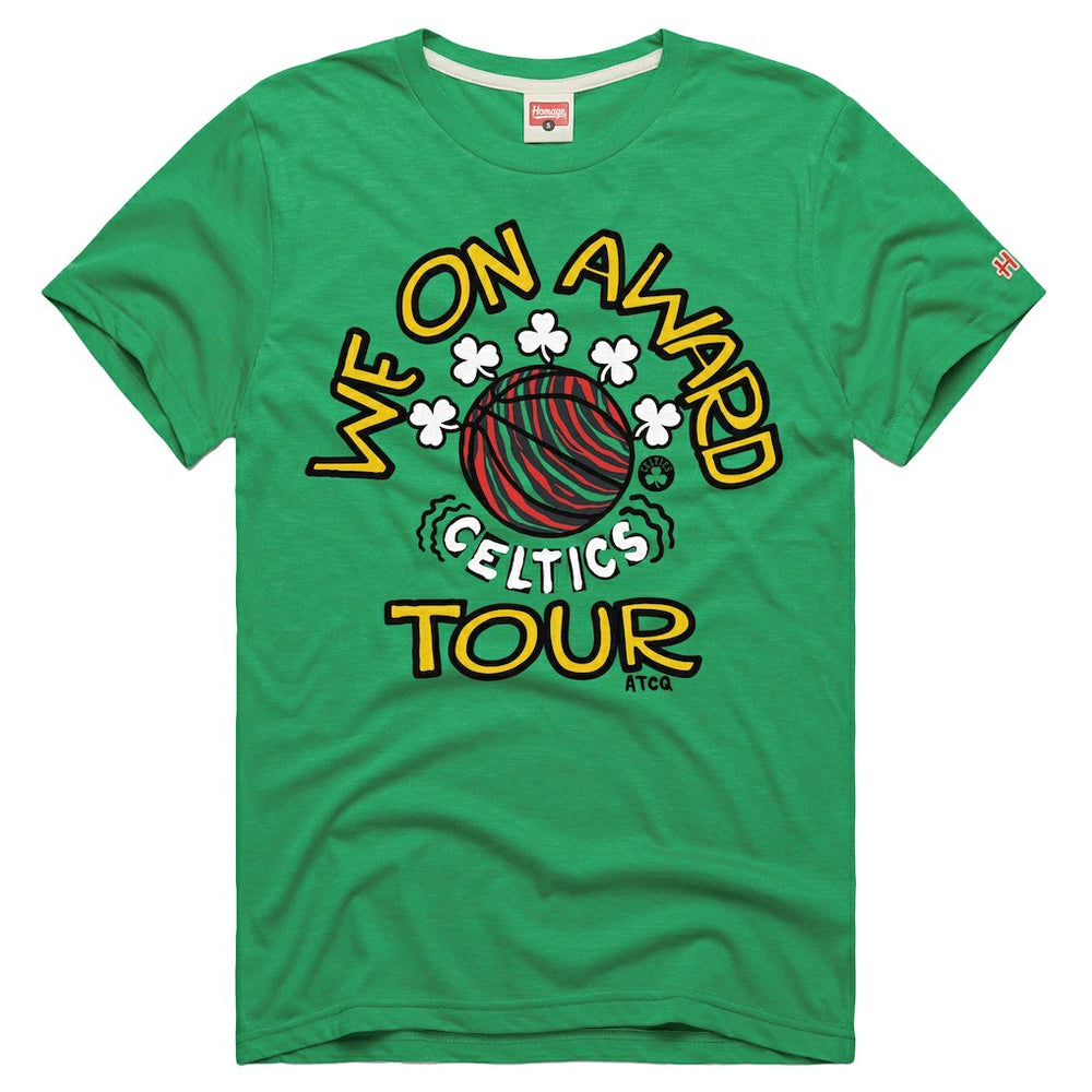 NBA Boston Celtics Homage A Tribe Called Quest x NBA We On Award Tour T-Shirt