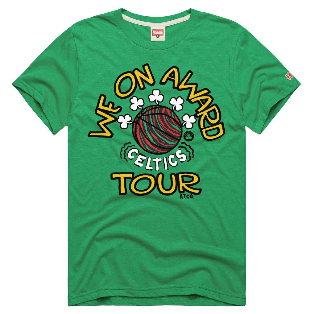NBA Boston Celtics Homage A Tribe Called Quest x NBA We On Award Tour T-Shirt