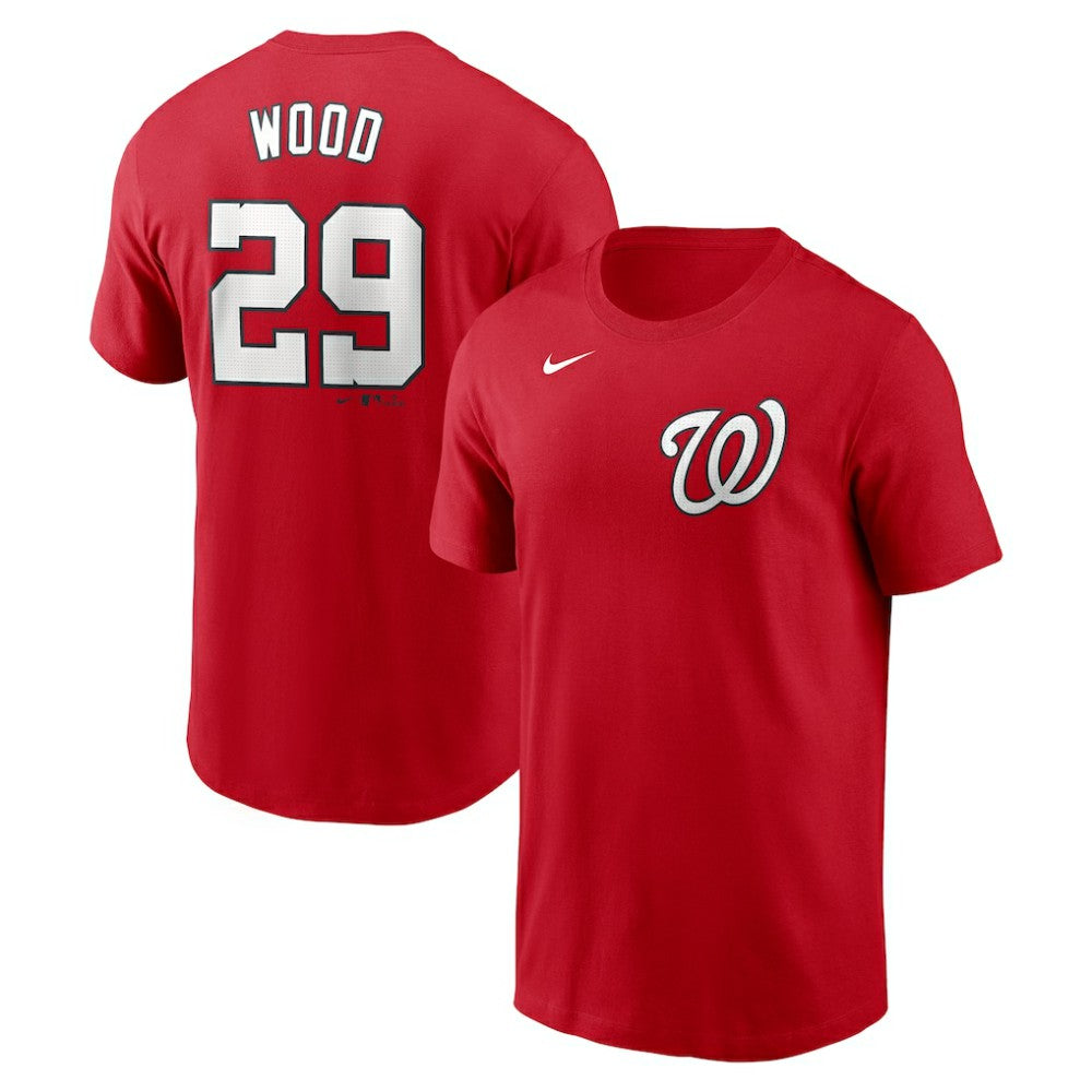 MLB James Wood Washington Nationals Nike Fuse Name & Number T-Shirt