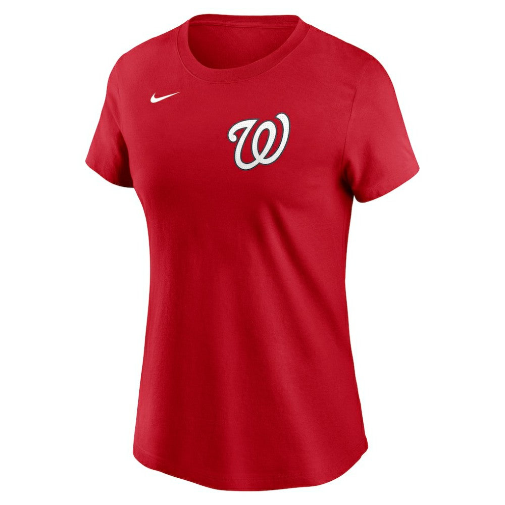 MLB James Wood Washington Nationals Nike Women's Cooperstown Collection Fuse Name & Number T-Shirt
