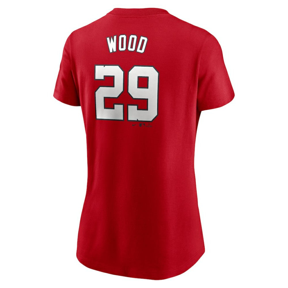 MLB James Wood Washington Nationals Nike Women's Cooperstown Collection Fuse Name & Number T-Shirt