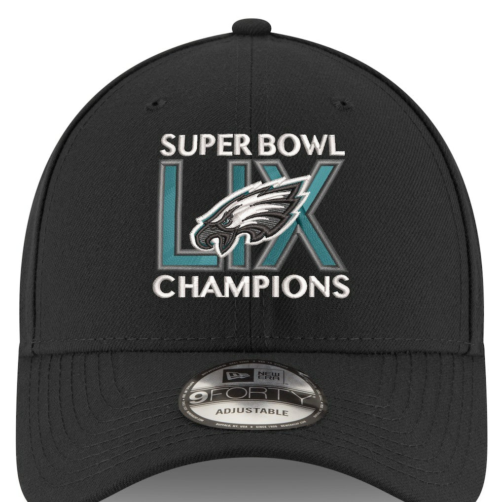 Super Bowl LIX Champions 9FORTY Adjustable Hat - Philadelphia Eagles
