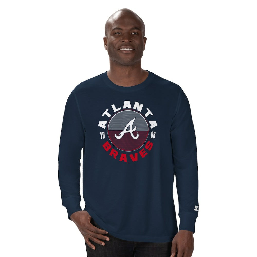 MLB Atlanta Braves Starter Halftime Long Sleeve T-Shirt