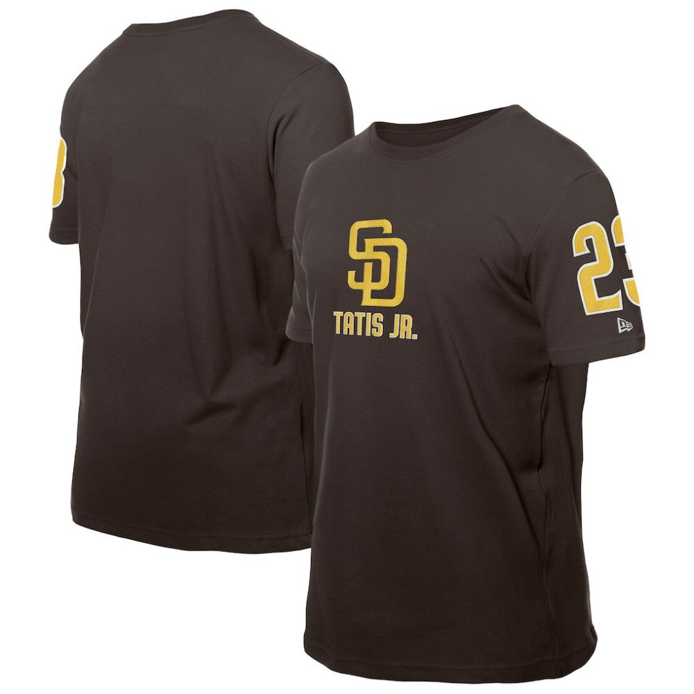 MLB Fernando Tatis Jr. San Diego Padres New Era Design Lab Name & Number T-Shirt