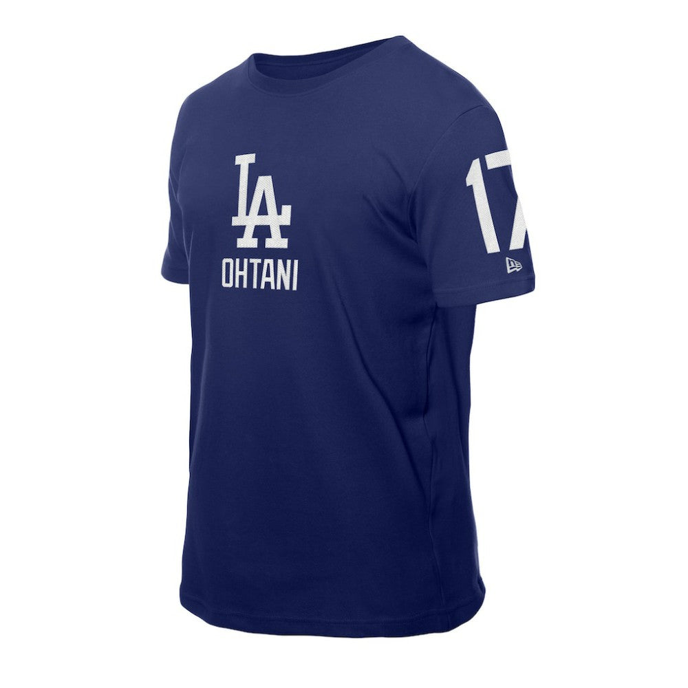 MLB Shohei Ohtani Los Angeles Dodgers New Era Design Lab Name & Number T-Shirt