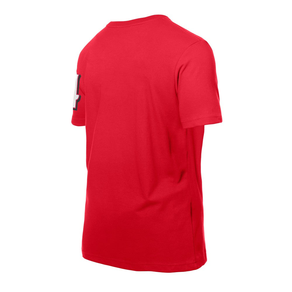 MLB Elly De La Cruz Cincinnati Reds New Era Design Lab Name & Number T-Shirt