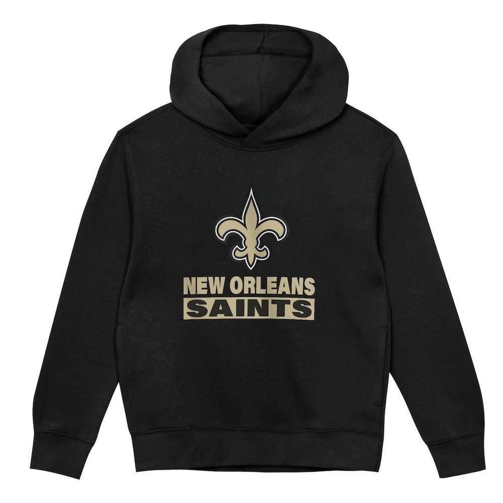Outerstuff Preschool Back to Basics Hoodie - New Orleans Saints