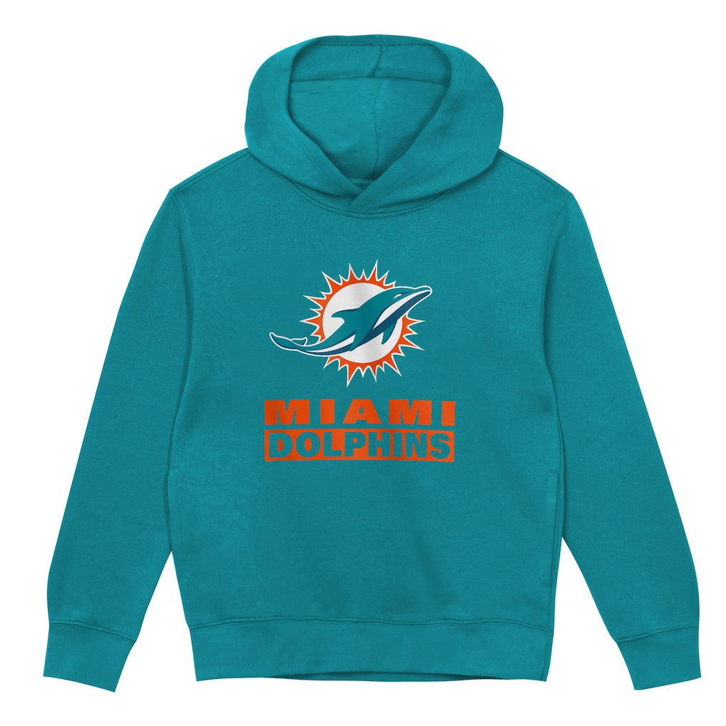 Outerstuff Preschool Back to Basics Hoodie - Miami Dolphins