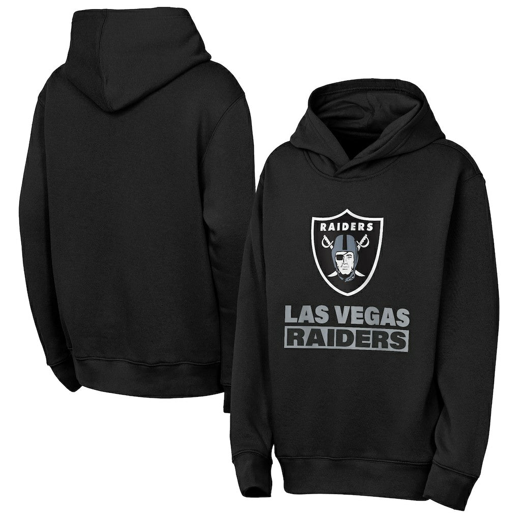 Outerstuff Youth Back to Basics Hoodie - Las Vegas Raiders