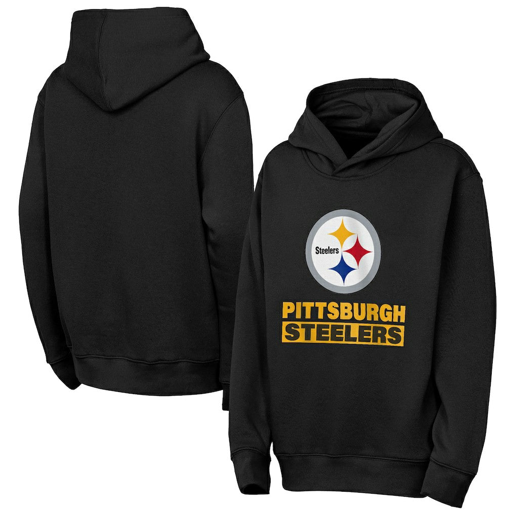 Outerstuff Youth Back to Basics Hoodie - Pittsburgh Steelers