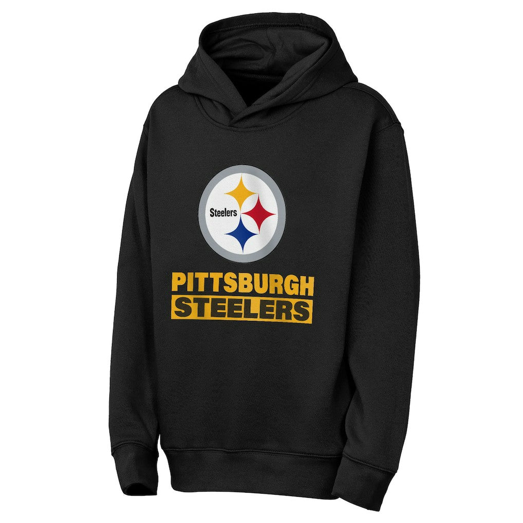 Outerstuff Youth Back to Basics Hoodie - Pittsburgh Steelers